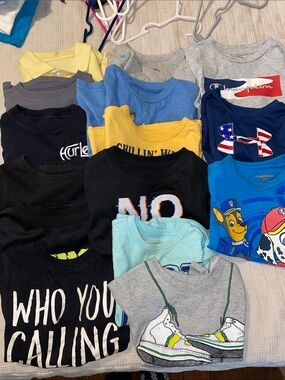 15 boys shirt bundle size 2t -3t read description!